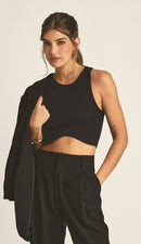 Blusa Feliz Preto
