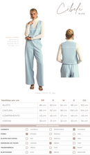 Blusa Cibele Azul