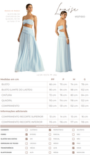 Vestido Louise Azul
